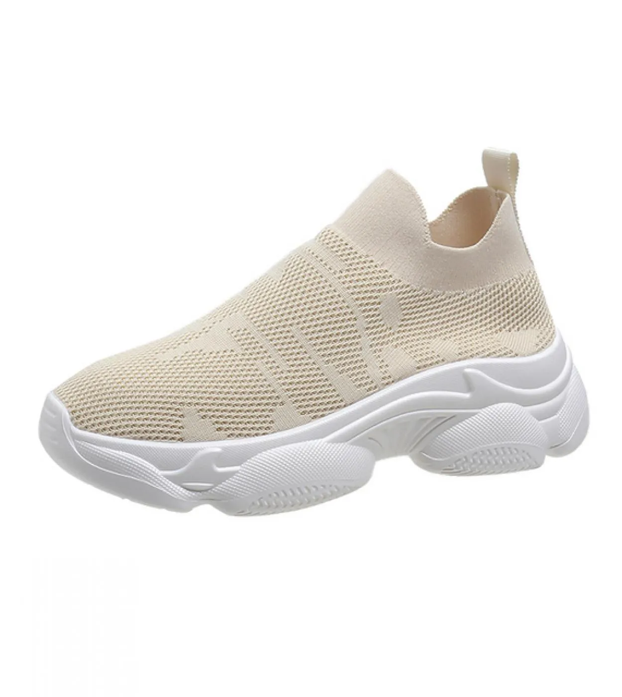 Air Mesh Scarpe da donna Sneakers con tacco Scarpe vulcanizzate Scarpe con plateau Casual Zapatos Mujer Slip On Primavera Autunn