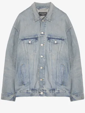 BALENCIAGA    Giubbino in denim Balenciaga
