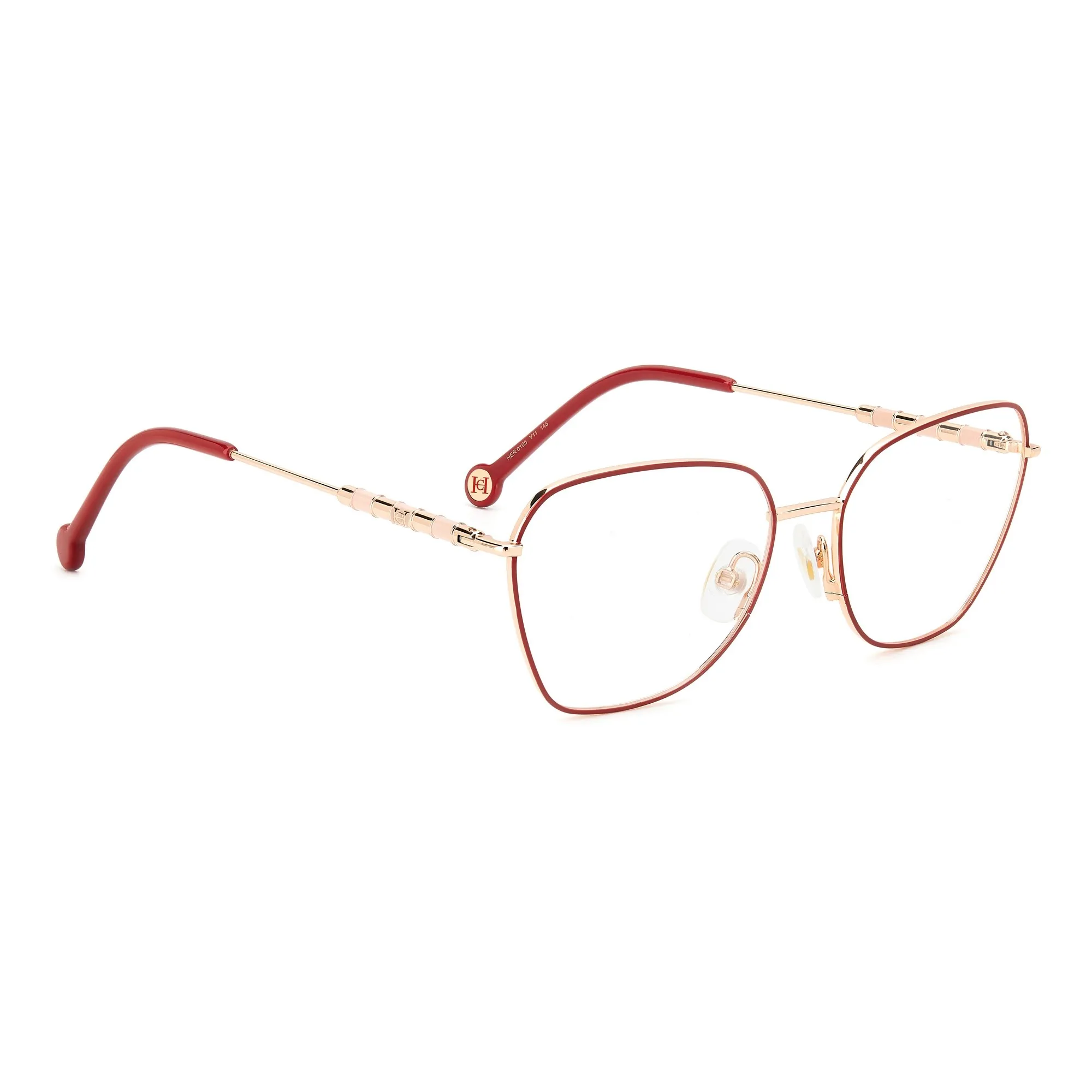   Carolina Herrera HER 0105 - Y11 Rosso Oro | Occhiale Da Vista Donna 