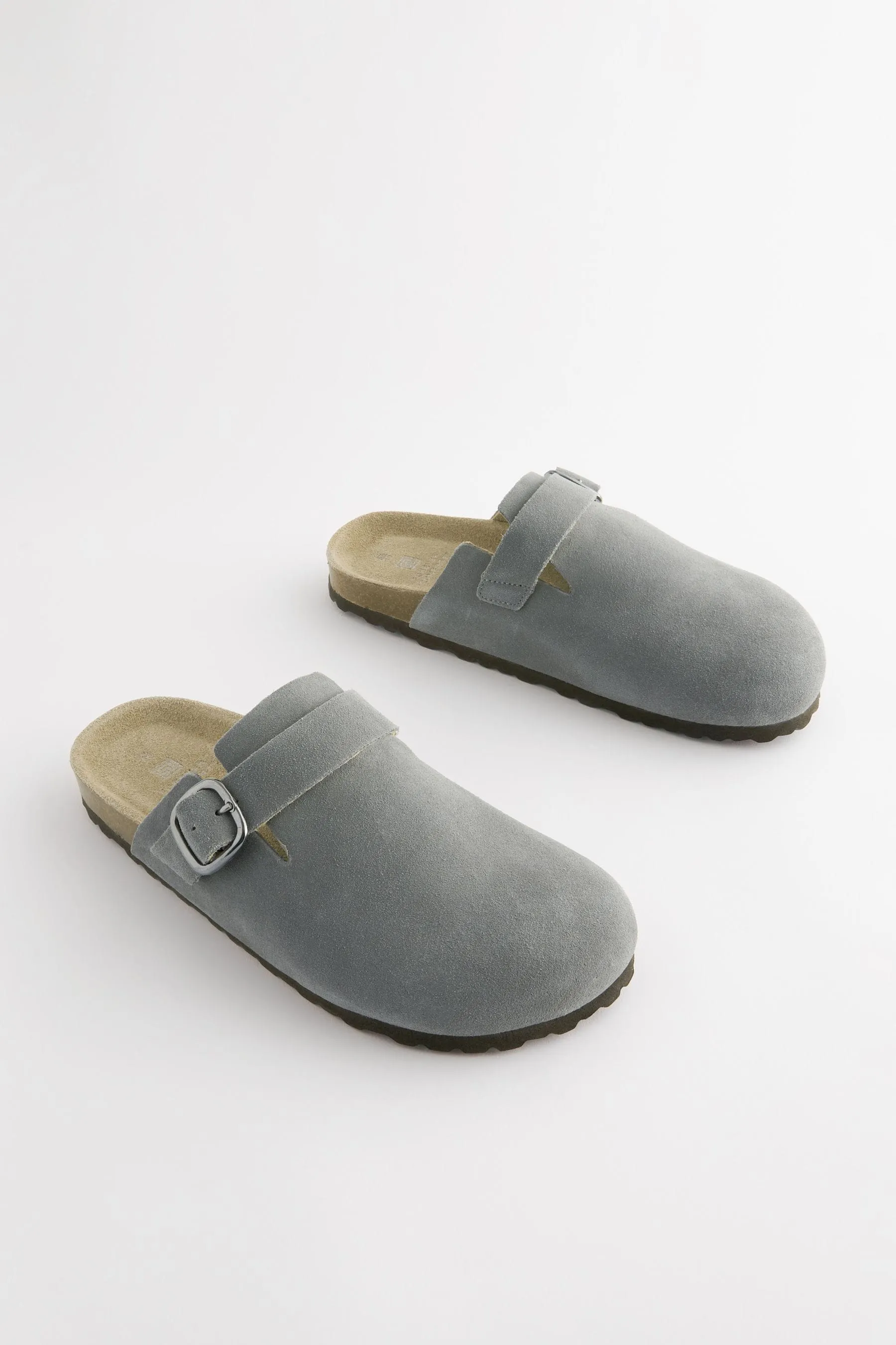 Forever Comfort® - Sabot in pelle con soletta