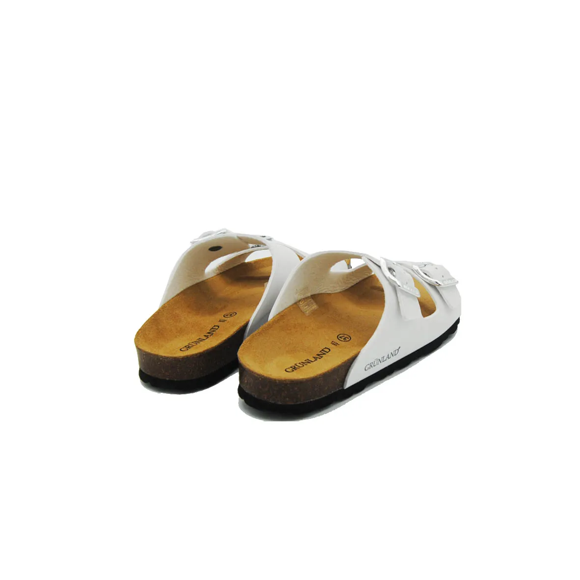 Grunland sandalo fasce anatomico vernice Bianco