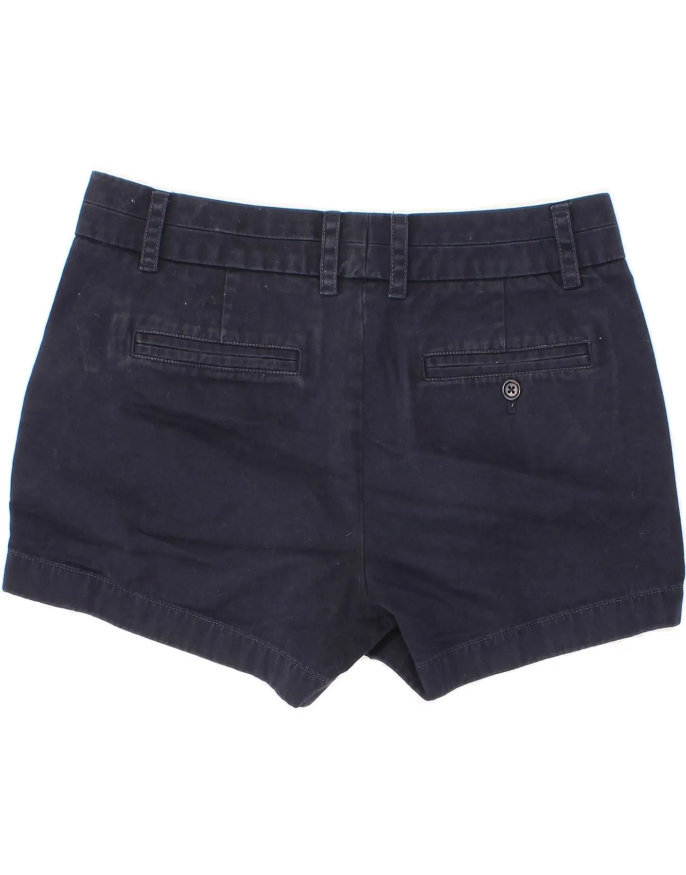 J. CREW Womens Hot Pants US 4 Small W27  Navy Blue Cotton