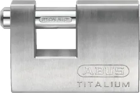 Lucchetto ABUS per uso Esterno, in Titalium, anello da 12mm