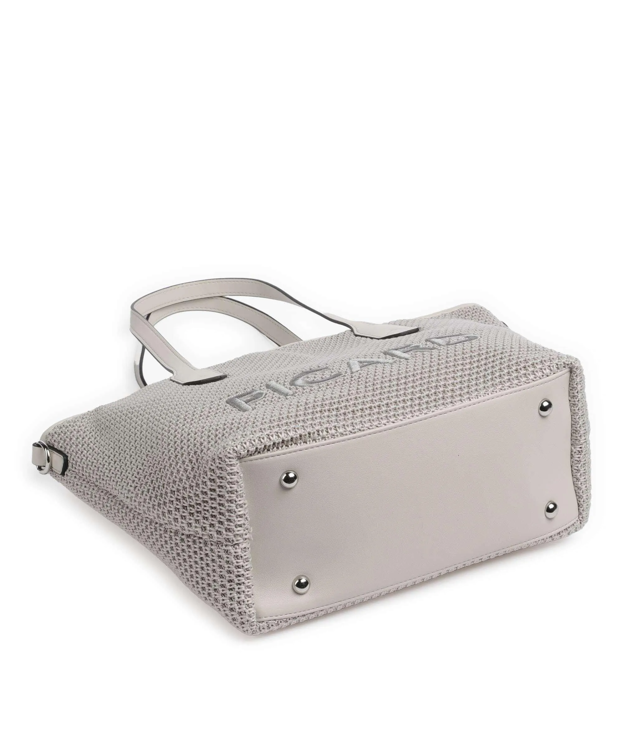  Picard Knitwork Borsa shopper poliestere riciclato grigio chiaro  