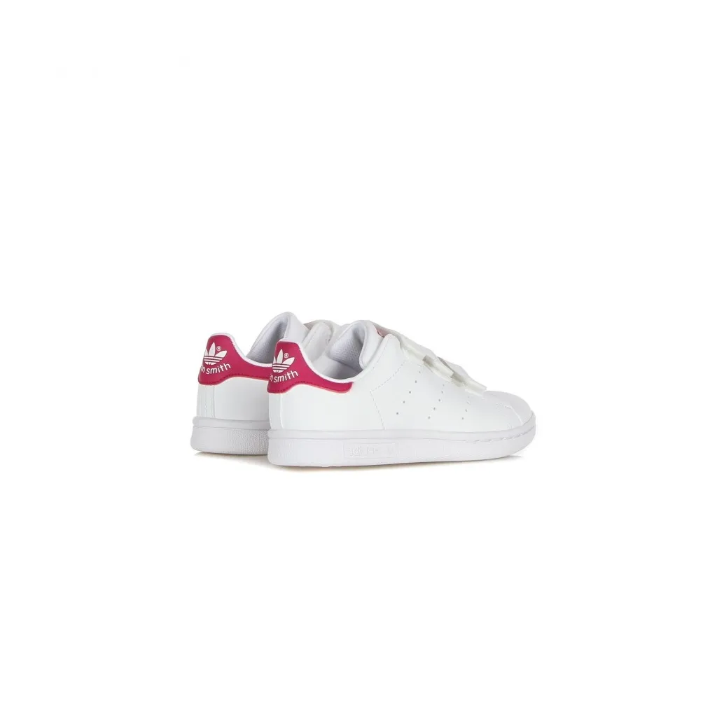 scarpa bassa bambino stan smith cf c CLOUD WHITE/CLOUD WHITE/BOLD PINK