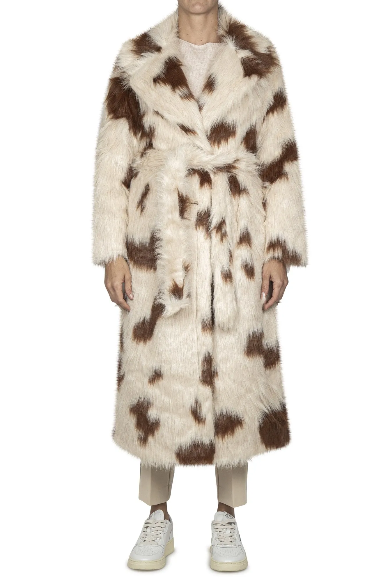 Teddy Coat - 441617 - Panna/Marrone