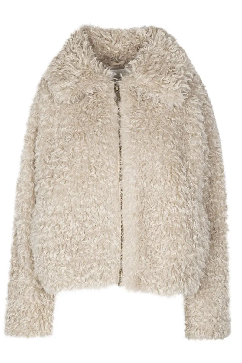 Teddy Coat - 441618 - Ecru