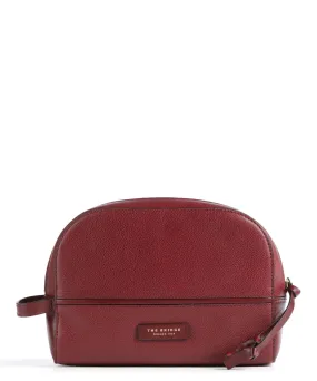  The Bridge Domitilla Borsa da toilette rosso bordò 22 cm  