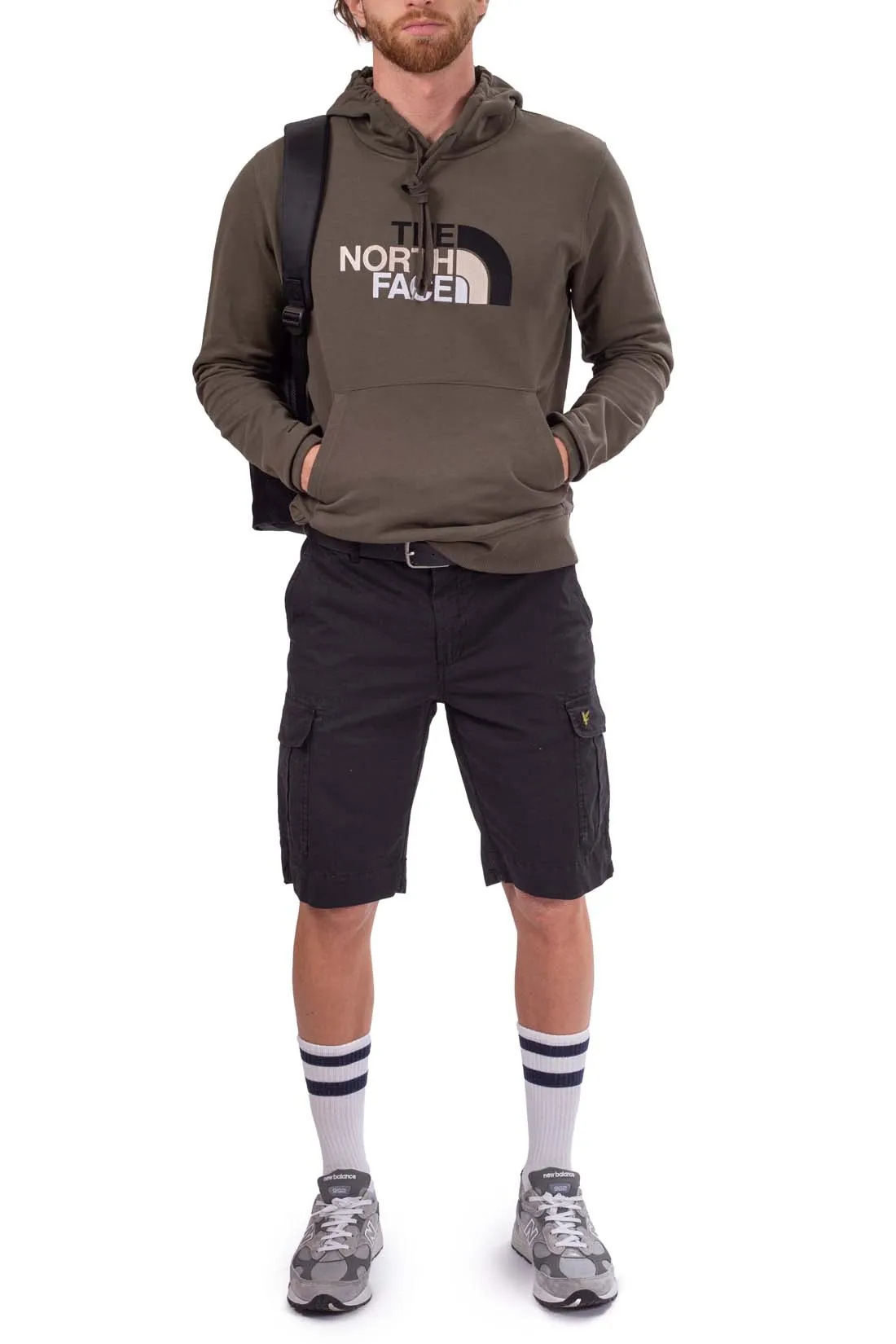 THE NORTH FACE Felpa uomo con cappuccio e ricamo logo