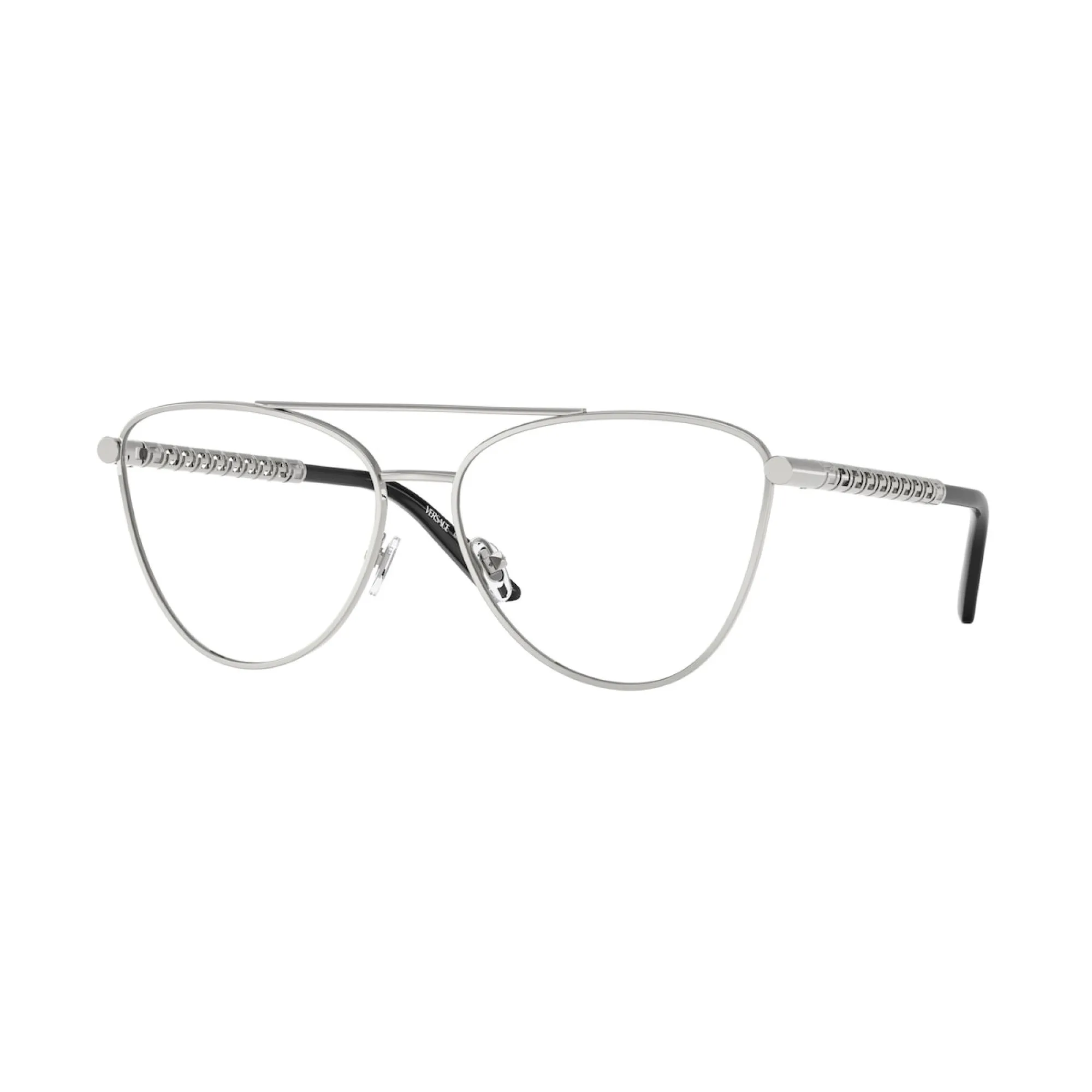  Versace VE 1296 - 1000 Argento | Occhiale Da Vista Donna 