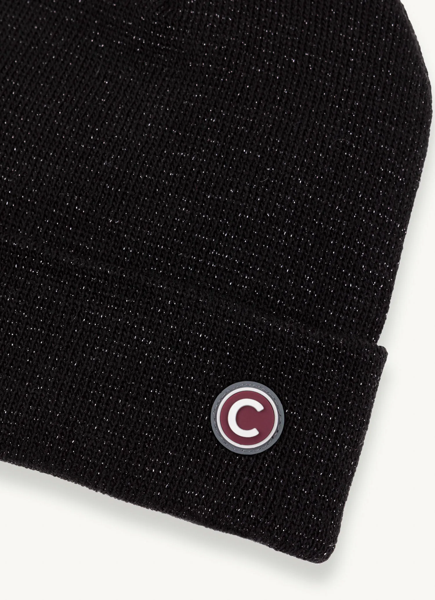 Women’s hat in polyester with lurex threads